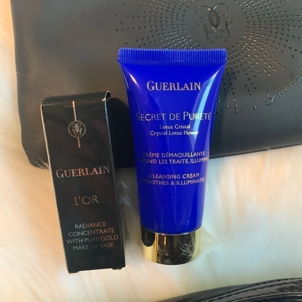 1-Guerlin & 1-Laura Mercier Cosmetic Bags